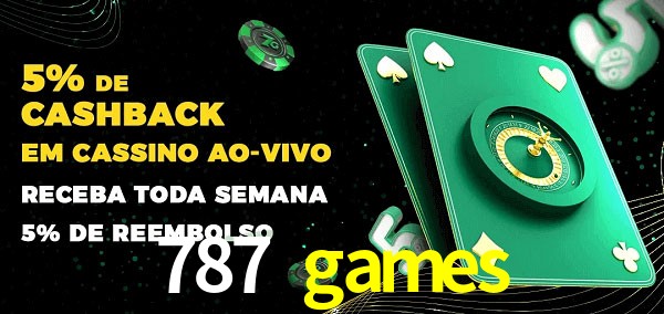 Promoções do cassino ao Vivo 787 games